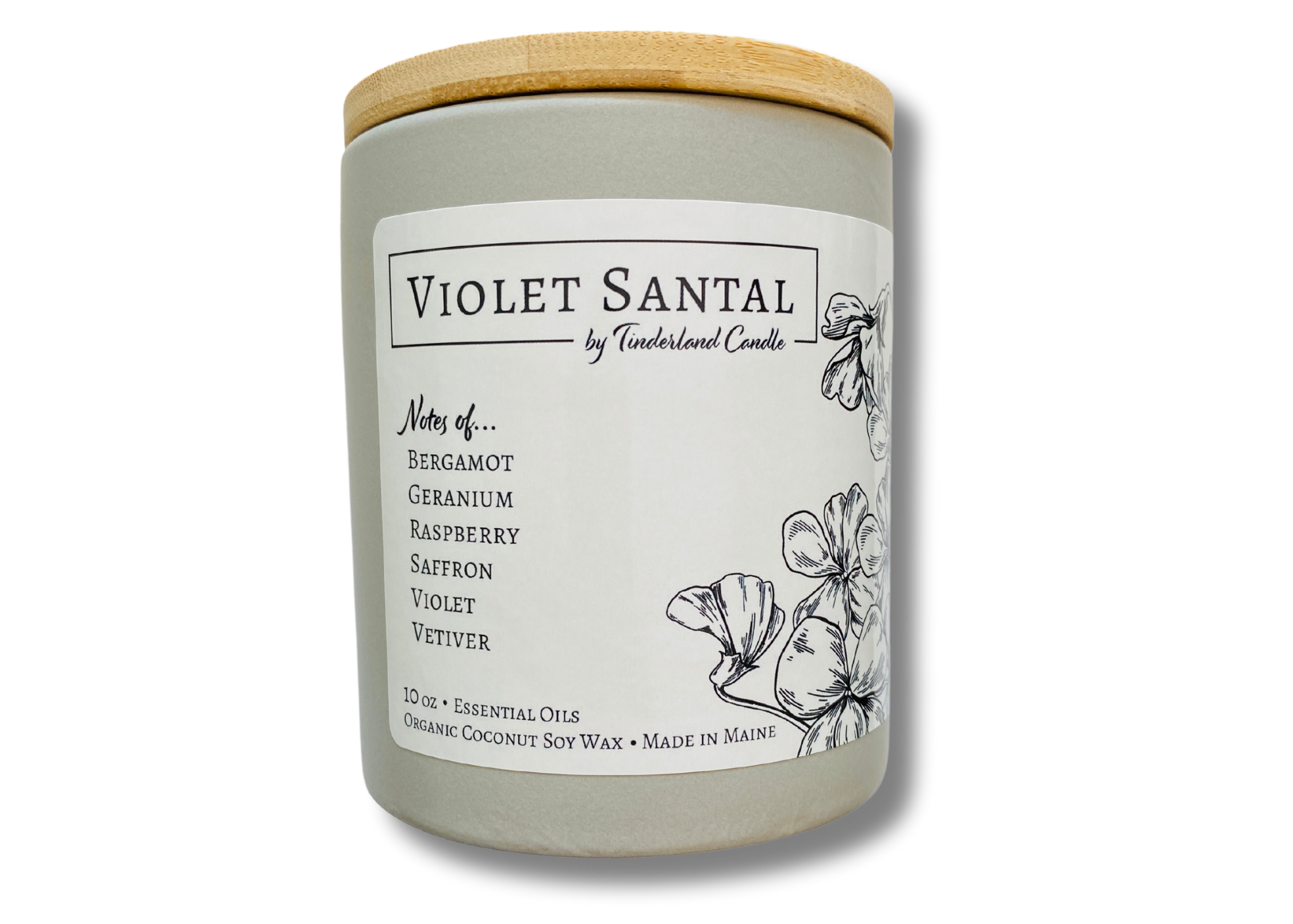 Violet Santal Candle