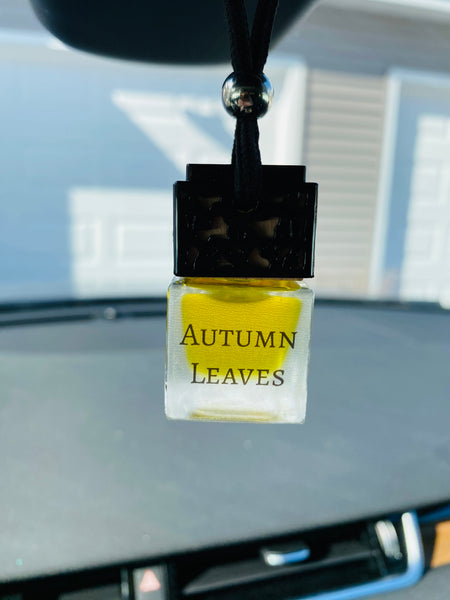 Fall Leaves Outdoor Scented Handmade Car Freshener for Fall